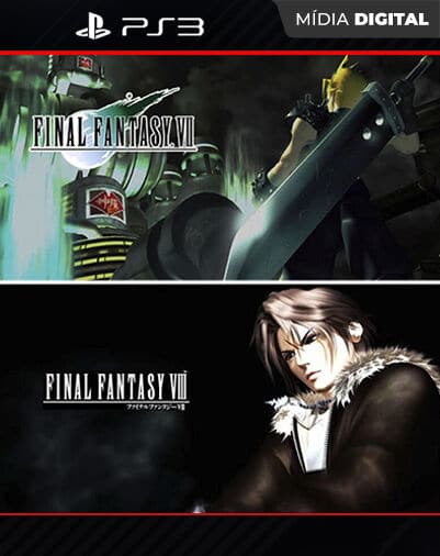 Final Fantasy 7 + 8 (PS1 Classic) Playstation 3 Mídia Digital