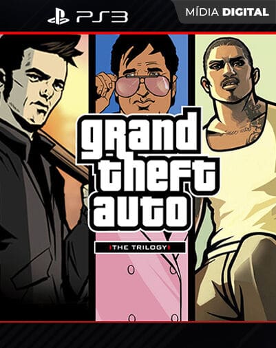 Grand Theft Auto GTA: The Trilogy (PS2 Classic Bundle) Playstation 3 Mídia Digital