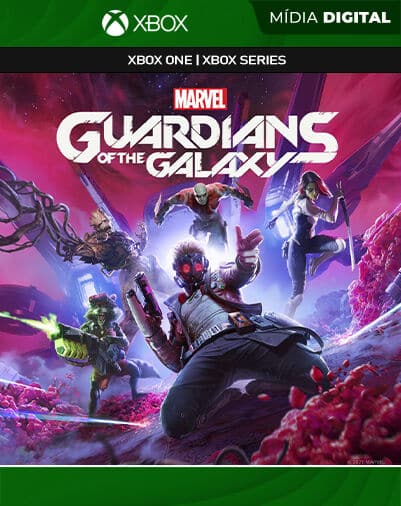 Guardiões da Galáxia da Marvel - Xbox One / XS - Mídia Digital