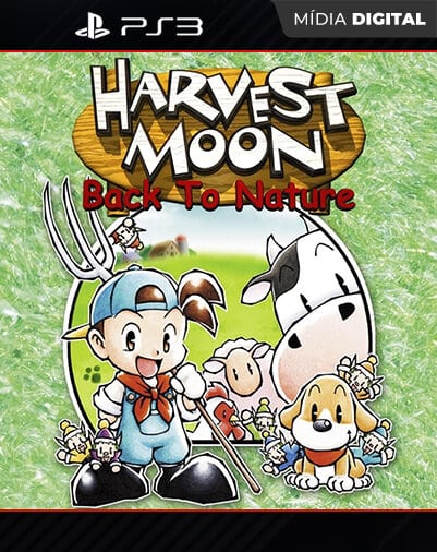 Harvest Moon: Back to Nature Playstation 3 Mídia Digital