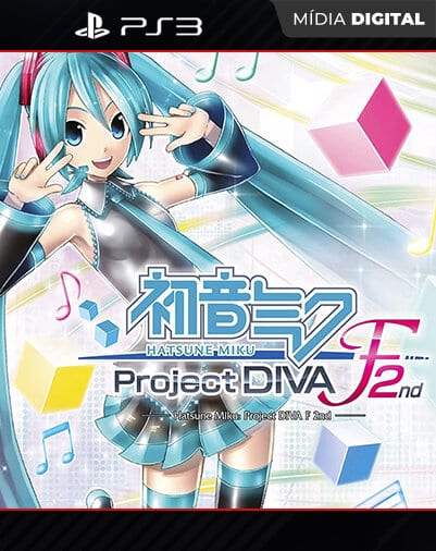 Hatsune Miku: Project DIVA F 2nd Playstation 3 Mídia Digital