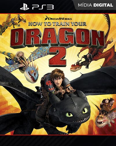 How to Train Your Dragon 2 Playstation 3 Mídia Digital