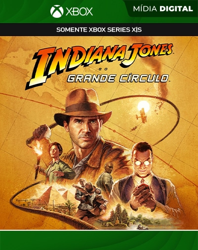 Indiana Jones e o Grande Círculo - Xbox Series XS - Mídia Digital