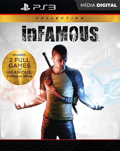 inFAMOUS Collection Playstation 3 Mídia Digital