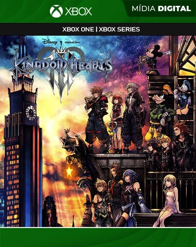 KINGDOM HEARTS Ⅲ - Xbox One / XS - Mídia Digital
