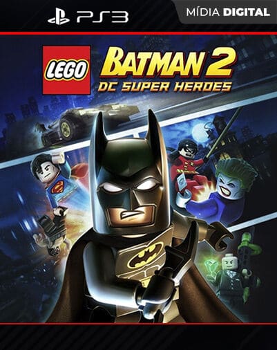 Lego Batman 2: DC Super Heroes Playstation 3 Mídia Digital
