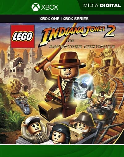 LEGO Indiana Jones 2 - Xbox One / XS - Mídia Digital