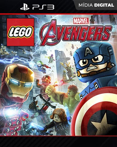 LEGO Marvel's Vingadores Playstation 3 Mídia Digital