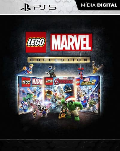 Coleção LEGO Marvel Ps5 - Mídia Digital