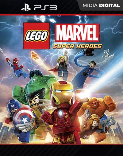 LEGO Marvel Super Heroes Playstation 3 Mídia Digital