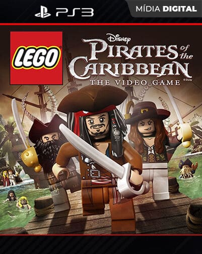 LEGO Pirates of the Caribbean: The Video Game Playstation 3 Mídia Digital
