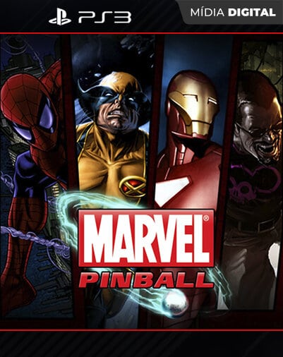 Marvel Pinball Playstation 3 Mídia Digital