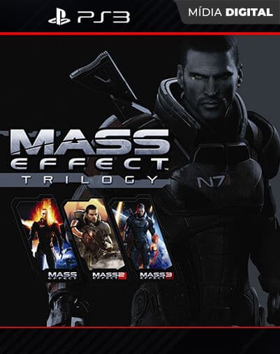 Mass Effect Trilogy Playstation 3 Mídia Digital
