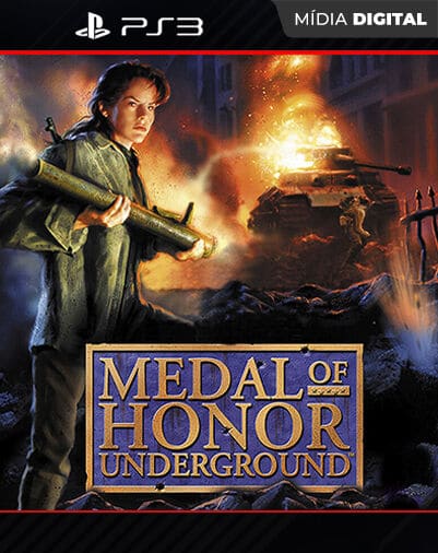 Medal of Honor Underground (PS1 Classic) Playstation 3 Mídia Digital