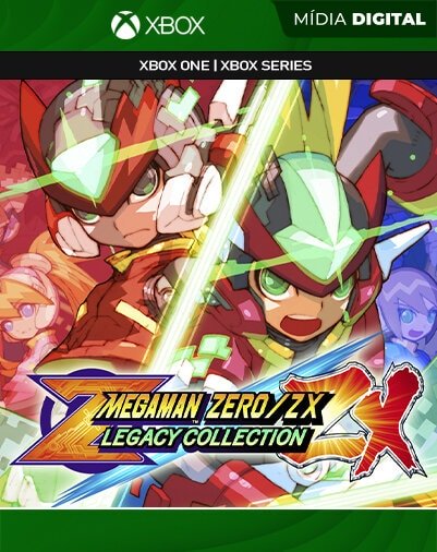 Mega Man Zero/ZX Legacy Collection - Xbox One / XS - Mídia Digital