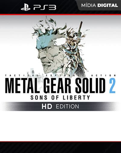 Metal Gear Solid 2: Sons of Liberty - HD Edition Playstation 3 Mídia Digital