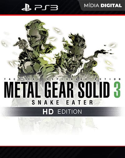 Metal Gear Solid 3: Snake Eater - HD Edition Playstation 3 Mídia Digital