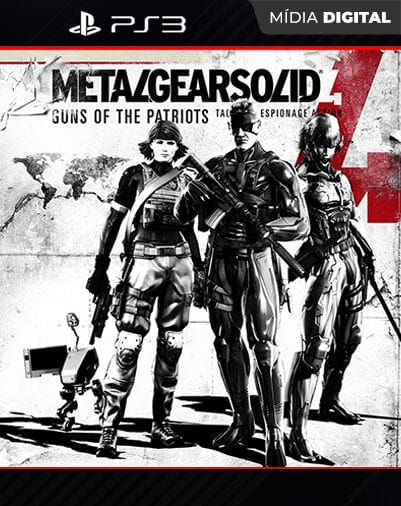Metal Gear Solid 4: Guns of the Patriots Edition Playstation 3 Mídia Digital