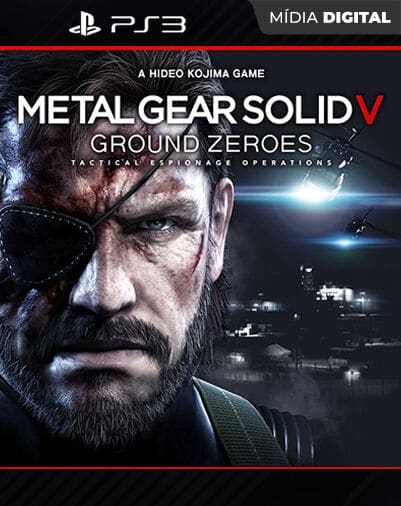 Metal Gear Solid V: Ground Zeroes Playstation 3 Mídia Digital