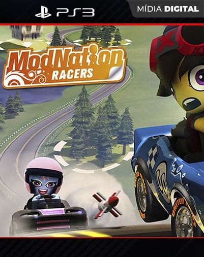 ModNation Racers Playstation 3 Mídia Digital