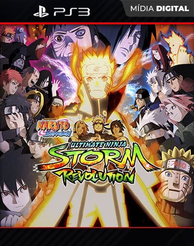 Naruto Shippuden: Ultimate Ninja Storm Revolution Playstation 3 Mídia Digital