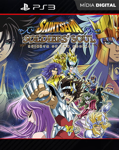 Os Cavaleiros do Zodíaco: Alma Dos Soldados Playstation 3 Mídia Digital