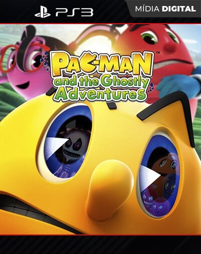 Pac Man E As Aventuras Fantasmagóricas Playstation 3 Mídia Digital