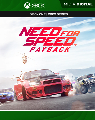 Need For Speed Payback - Xbox One / XS - Mídia Digital