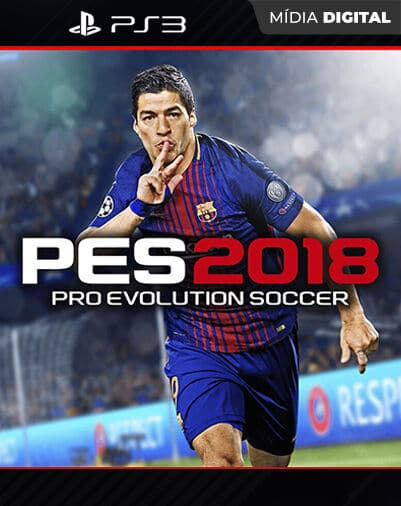 PES 2018 - Pro Evolution Soccer Portugues PT Ps3 Mídia Digital