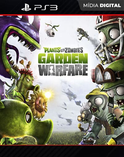 Plants vs. Zombies Garden Warfare Playstation 3 Mídia Digital