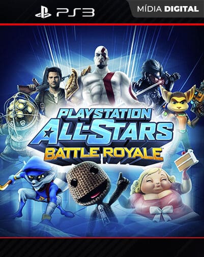 PlayStation All-Stars Battle Royale Playstation 3 Mídia Digital