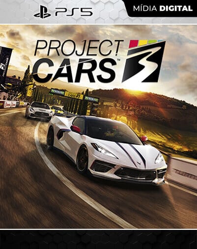 Project Cars 3 PS5 Mídia Digital