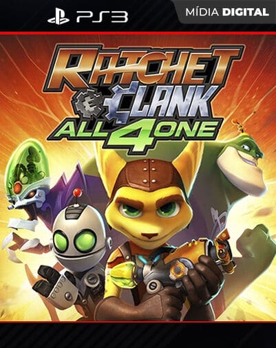 Ratchet & Clank: All 4 One Playstation 3 Mídia Digital