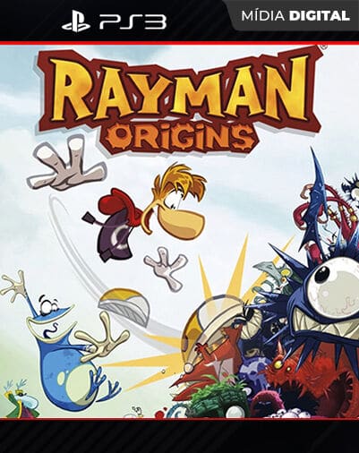 Rayman Origins Playstation 3 Mídia Digital