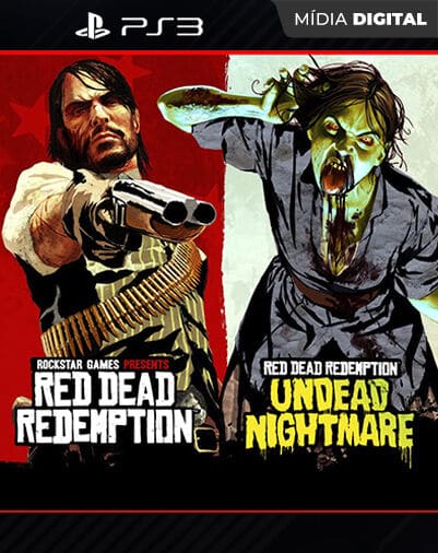 Red Dead Redemption and Undead Nightmare Collection Playstation 3 Mídia Digital