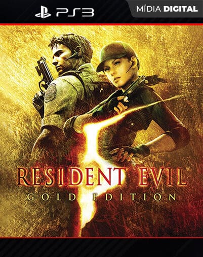 Resident Evil 5 Gold Edition Playstation 3 Mídia Digital