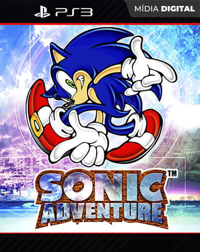 Sonic Adventure Playstation 3 Mídia Digital