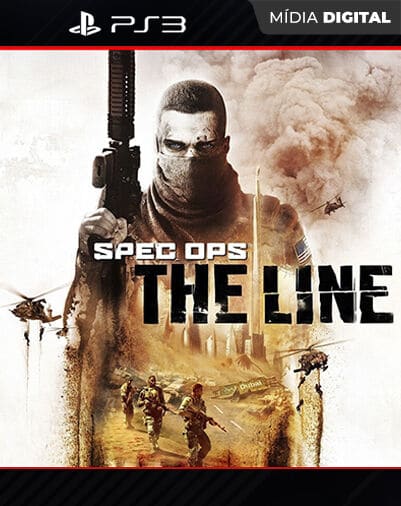 Spec Ops The Line Playstation 3 Mídia Digital