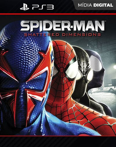 Spider-Man Shattered Dimensions Playstation 3 Mídia Digital