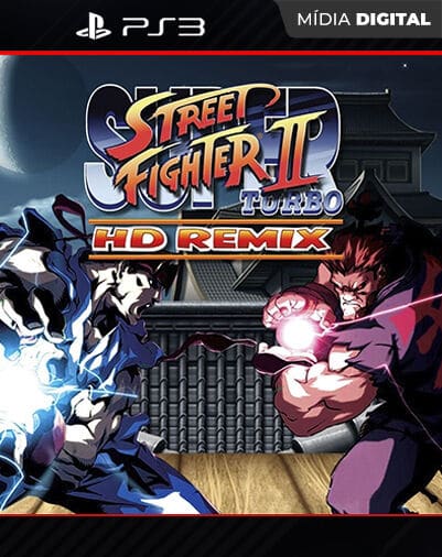 Super Street Fighter II Turbo HD Remix Playstation 3 Mídia Digital