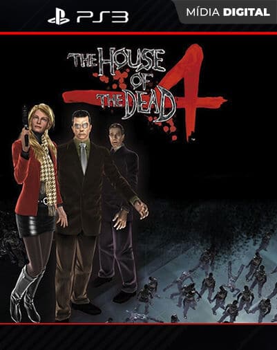 The House of the Dead 4 Playstation 3 Mídia Digital