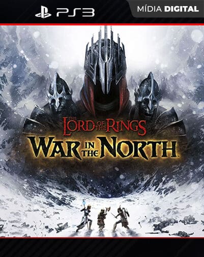 The Lord of the Rings War in the North Playstation 3 Mídia Digital