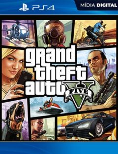 GTA 5 PS4 Mídia Digital – Jogo Original PSN Brasil com Entrega Imediata