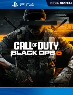 Call of Duty Black Ops 6 mídia digital PS4