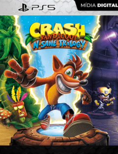 Crash Bandicoot N.Sane Trilogy PS5 Mídia Digital