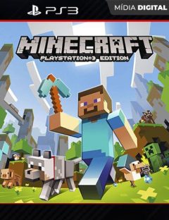 Minecraft Playstation 3 Mídia Digital fonte dos games